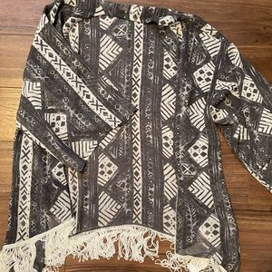 Fringe Cardigan